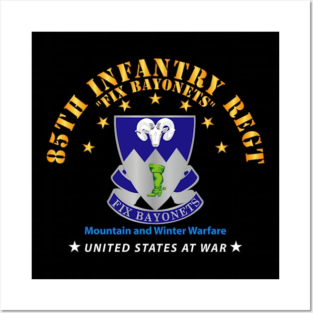 85th Infantry Regt - Fix Bayonets Wall Art by twix123844